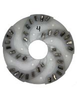 Полировочный шлифовальный круг Пластик СТАНДАРТ D250 №4 Полировочный шлифовальный круг Пластик СТАНДАРТ D250 №4